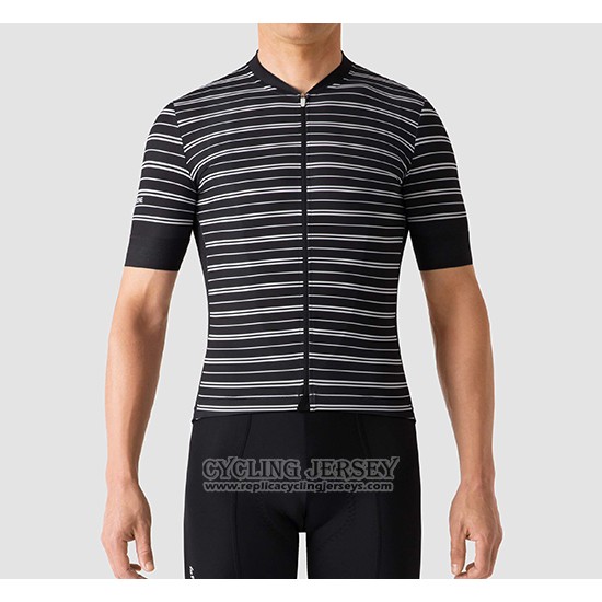 2019 Cycling Jersey La Passione Stripe Black Short Sleeve And Bib Short